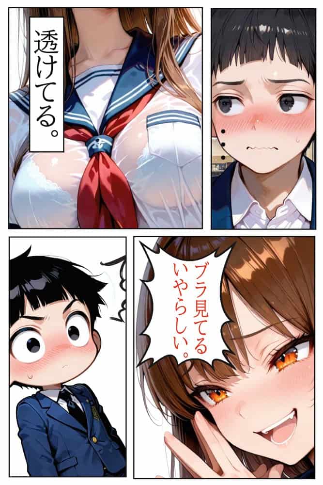断らない天然JK笑顔でご奉仕ガリ勉君に何度も中出しセックス